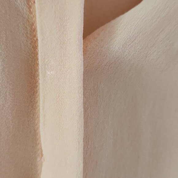 ARITZIA | Wilfred 100% Silk Blouse Sleeveless Orange Sz M - Picture 4 of 4